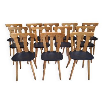 Set of 12 bistro chairs