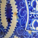 Large vase from the Serghini workshop, ancient Moroccan ceramics, first half of the 20th century.