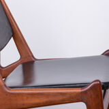 Suite of 4 chairs model "Ella" by Arne Vodder 1960