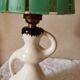 Lampe en céramique années 50