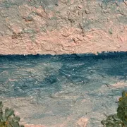 Original Swedish Oil on Panel - "Landskrona" by Stig Allan - Signed - Vintage and Framed - 60 × 50 cm (23.6" × 19.7")