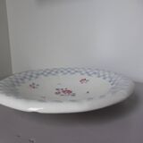 Vintage round-capped plate Digoin Sarreguemines model Bastia 231106