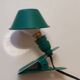 Vintage mushroom clip lamp from the 70s