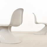 Pair of Panton Chairs by Verner Panton for Fehlbaum / Herman Miller 1976