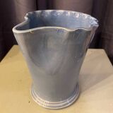 LAVENDER BLUE GLAZED TERRACOTTA WATER PITCHER