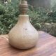 Ceramic bedside lamp signed
