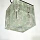 Poliarte, clear Murano glass pendant from 70s