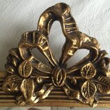 Small gilded wooden mirror 20x32cm