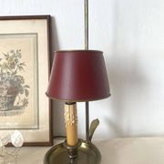 Metal hot water bottle lamp with one fire