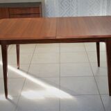 Scandinavian design table in teak