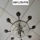 Louis XV style hot air balloon or basket chandelier circa 1900