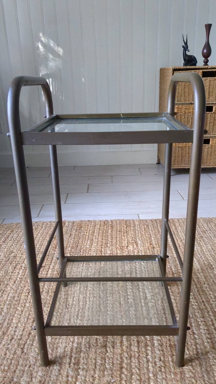 Old copper art deco selette from the 40s