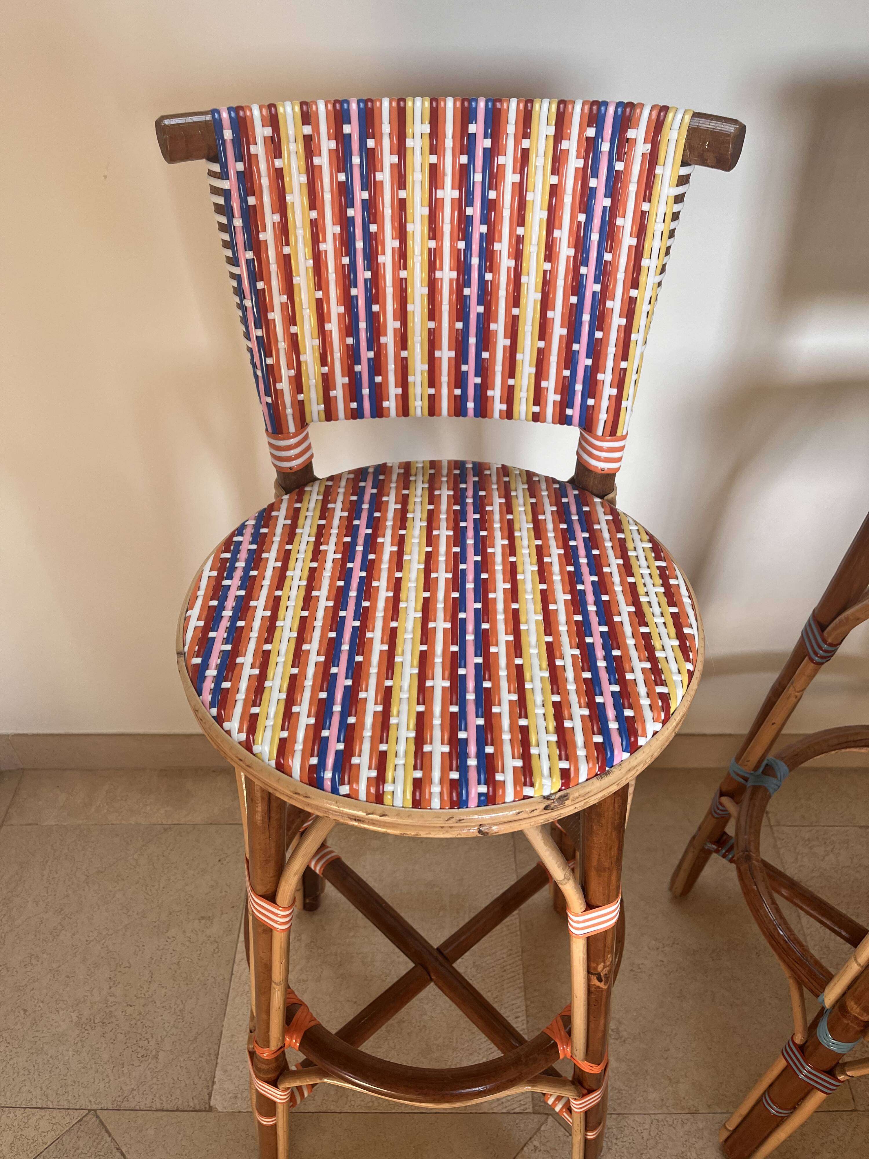 High bar stools philippe model