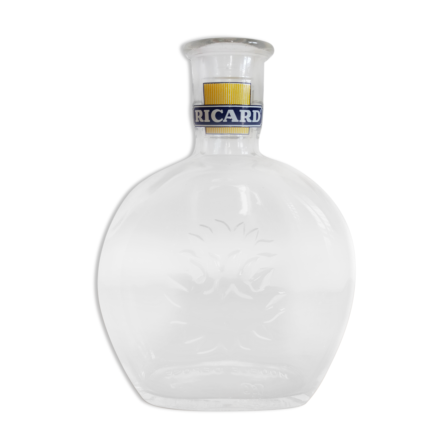 Vintage Ricard glass decanter