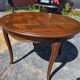 Extendable table in Louis XV style in oak (2 extensions)