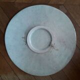 Large vintage decorative ceramic dish signed René Philippe