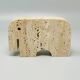 1970s Original Travertine Elephant Sculpture by Enzo Mari for F.lli Mannell