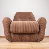 Velvet armchair