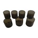 Series of 7 glasses