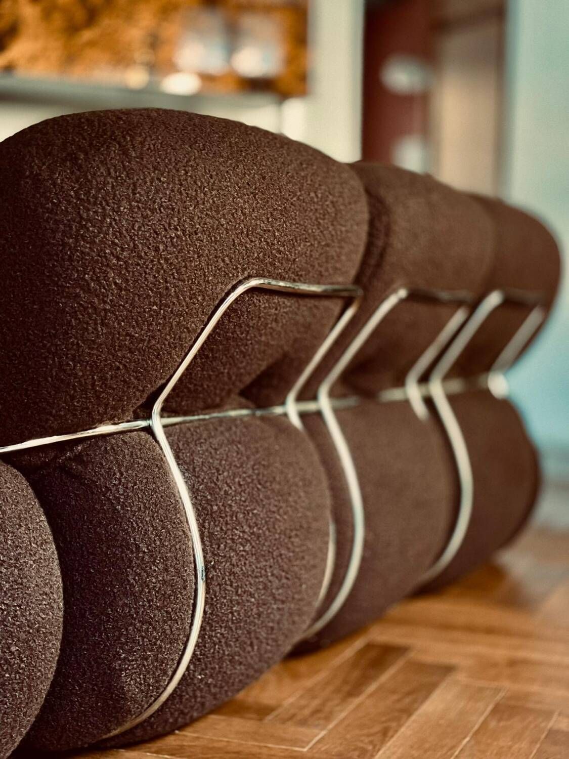 OKAY three-seater sofa by Adriano Piazzesi vintage Italian design 1970s