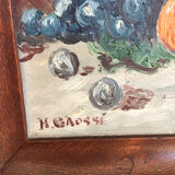 Still life with orange