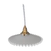 Opaline hanging lamp