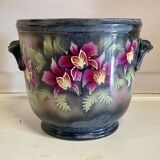 Cache pot en porcelaine anglaise du XIXème
