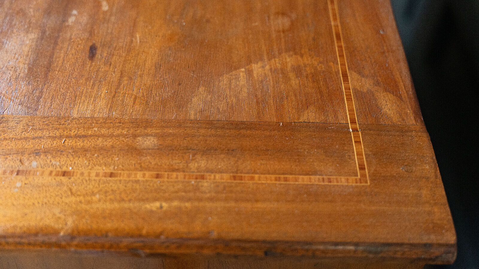 Chest of drawers 1900 Louis XVI style Marquetry 5 drawers