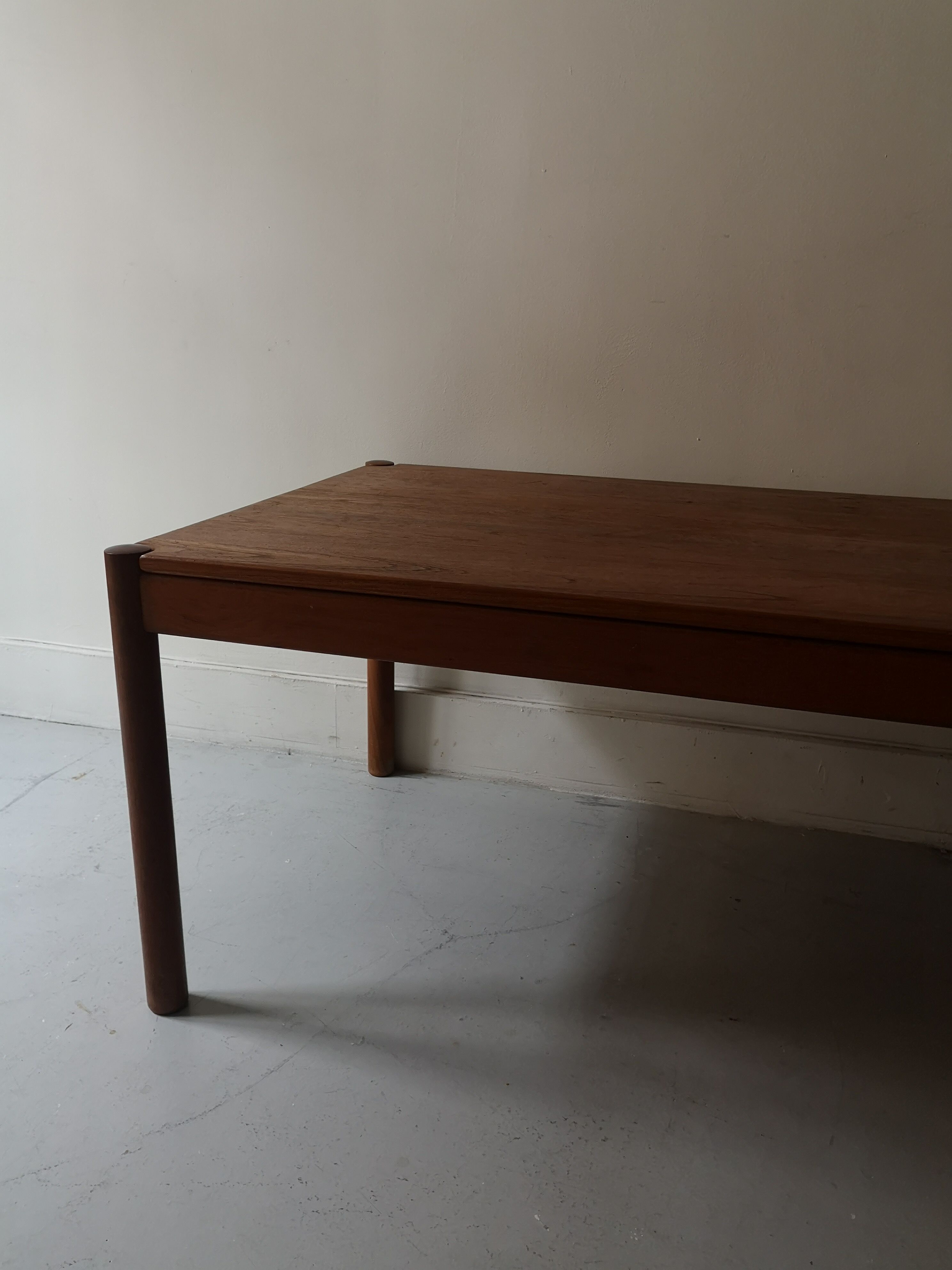 Large Scandinavian teak coffee table M.Olesen, Denmark 1970