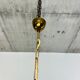 Mid-century Czech crystal ceiling light.