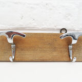 Vintage wood wall hanging Coat Rack