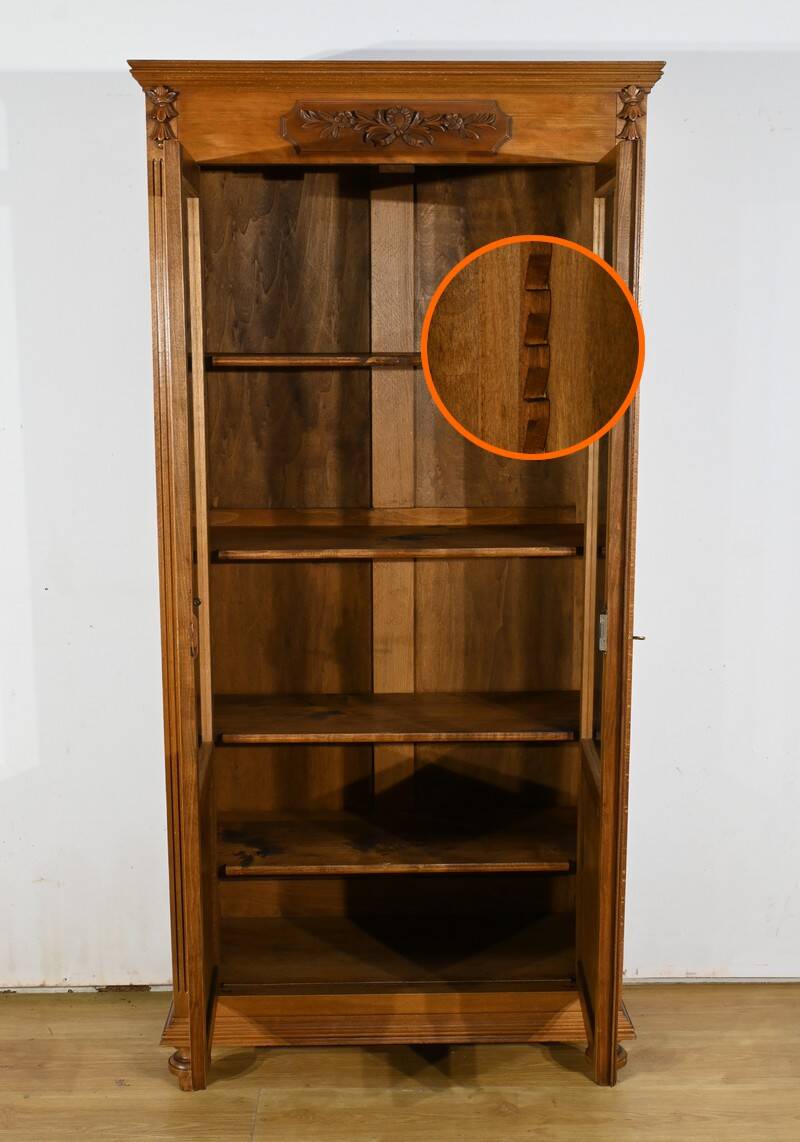 Stained beech bookcase – 1920