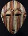Art Africain Tribal - Masque Kela Yela RDC - 24,5 Cms