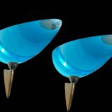 Architectural Murano Glass Sconces Set of 2