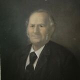 Oil portrait signed and dated 19th