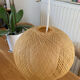Suspension boule vintage en fil de nylon