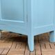 Armoire bonnetière parisienne turquoise 1940