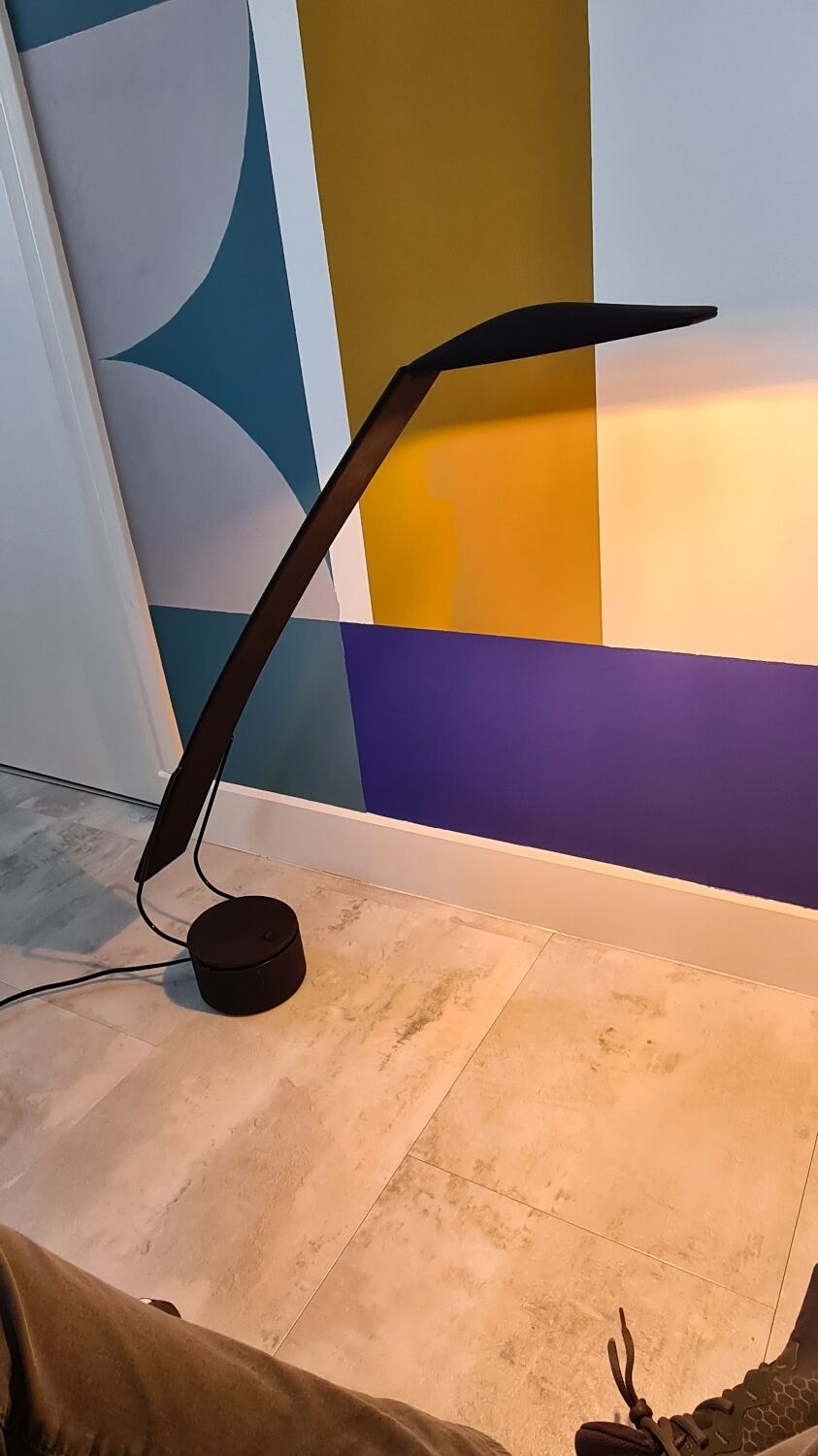 Vintage desk lamp dove design Mario Barbaglia & Marco Colombo