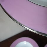 6 porcelain plates Sarah Creation