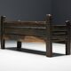 Banc Brutaliste Wabi Sabi, France, 19ème Siècle