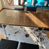 Alain Richard table and Philippon Lecoq chairs