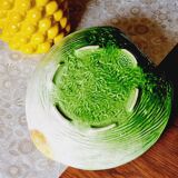Serving dish with celery barbotine