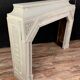 Superbe cheminée époque Art Deco en bois laqué