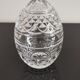 Old crystal drageoir/candy maker in the shape of an egg Cristal d'Arc