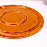 Plat rond Val d'or Gien