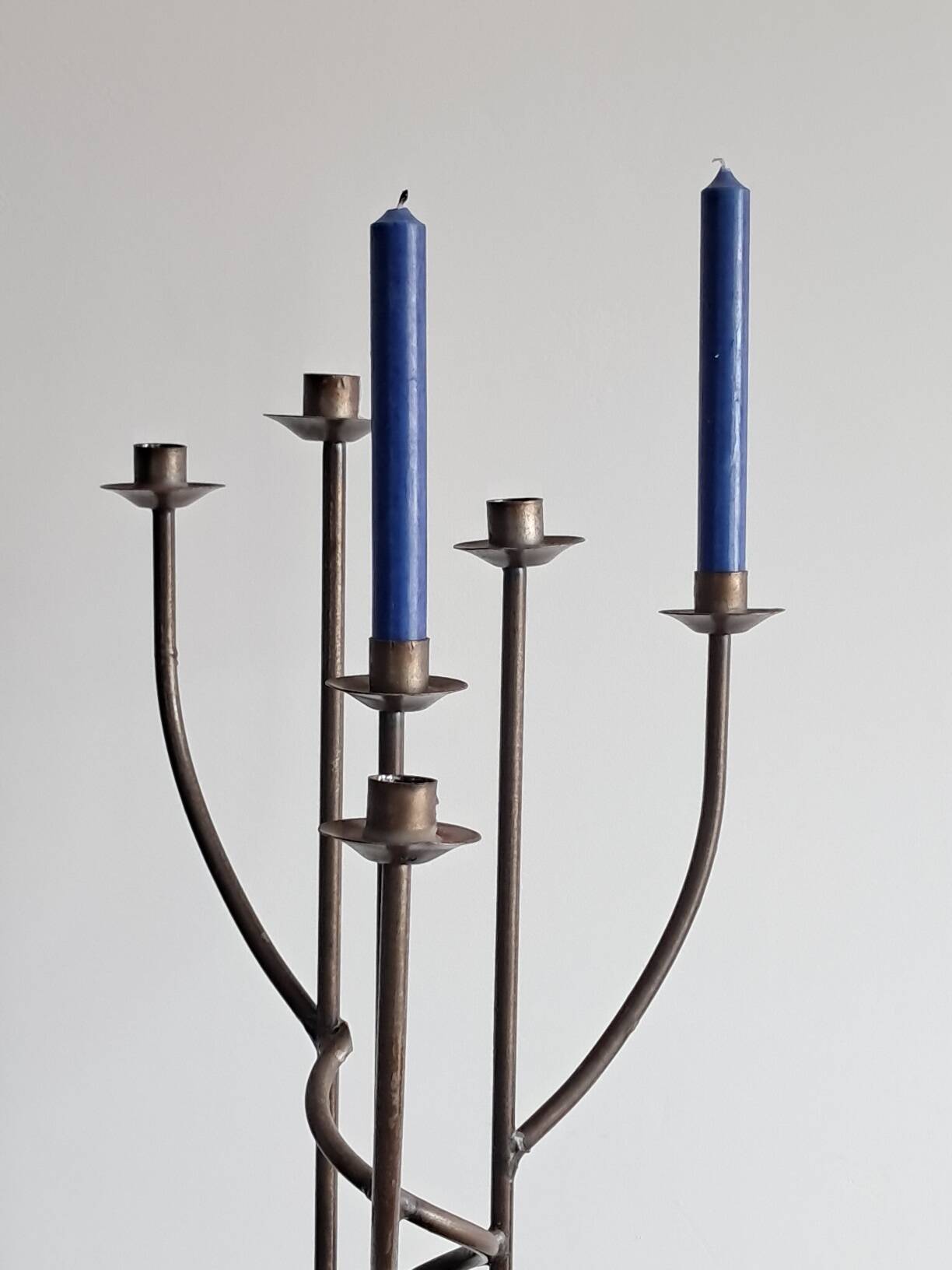 Grand Brutalist Candelabrum – Germany – 1970s