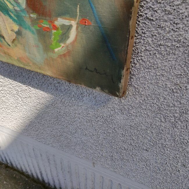 Oil on canvas, bouquet