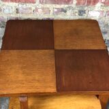1950 Oak Side Table and Brutal Oak Veneer