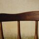 Chaises vintage, pieds compas, les 2