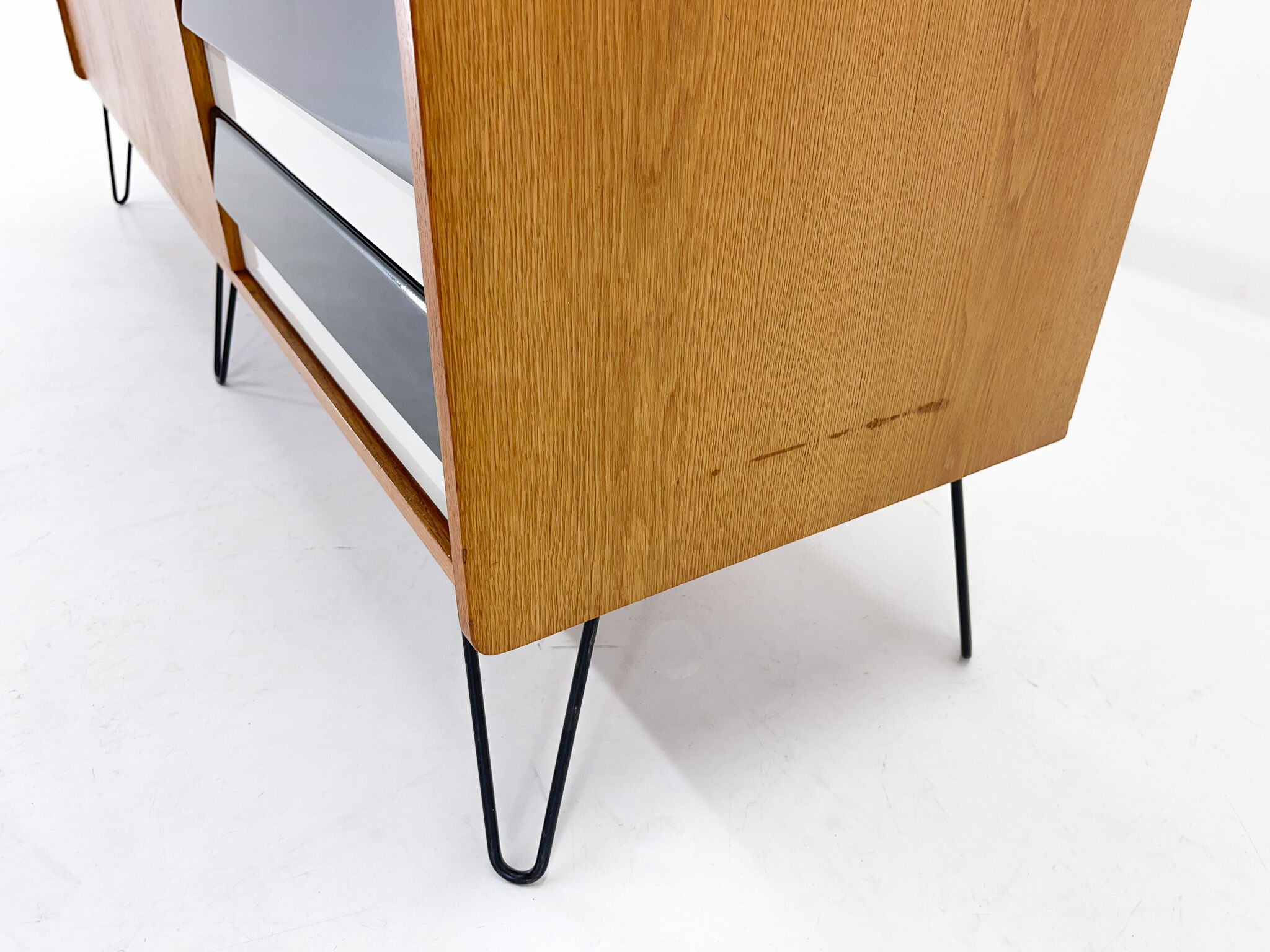 1960s sideboard with drawers by Jiri Jiroutek, Czechoslovakia